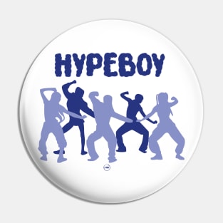 silhouette of the dance of the group new jeans in the hypeboy era Pin