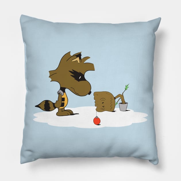 Merry Grootmas Pillow by jerryfleming