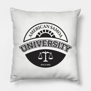 University Of American Samoa Law School Pillow