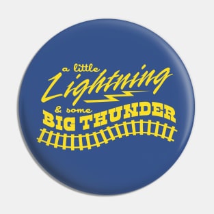 Lightning and Thunder Pin