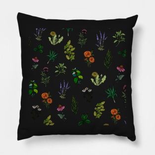 Herbal pattern Pillow