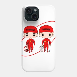 Charles Leclerc & Sebastian Vettel Phone Case