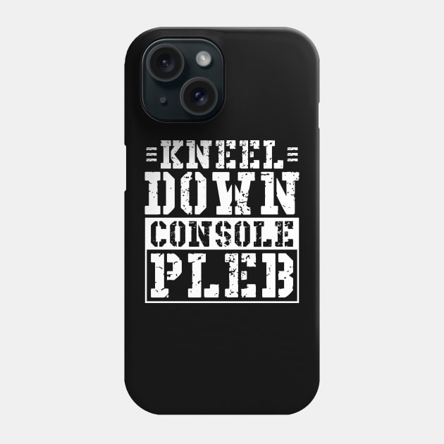 PC Gaming Master Race Gamer Console Pleb Gift Phone Case by Krautshirts