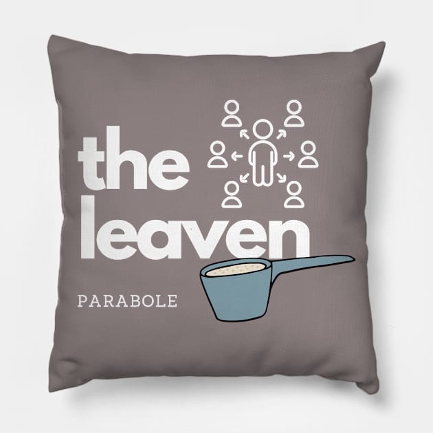 Parabole of the leaven Pillow by storytotell