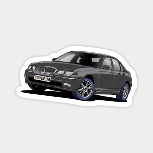 Rover 75 in grey Magnet