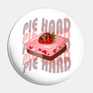 Happy Thanksgiving Day Cute Pie Lover Design Pin