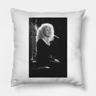 Carole King BW Photograph Pillow