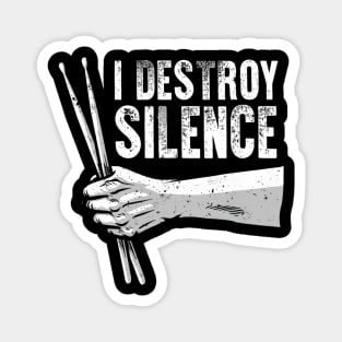 Best Drummer Art Drumming Drum Set Lovers Magnet