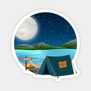 Camping Magnet