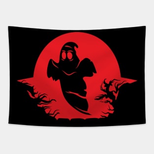 Halloween Ghost Art Tapestry