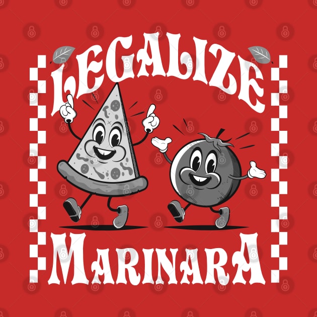 Legalize Marinara Old School by Alema Art