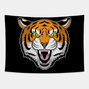 Tiger angry Tapestry