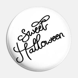 Sweet Halloween cute letter Pin