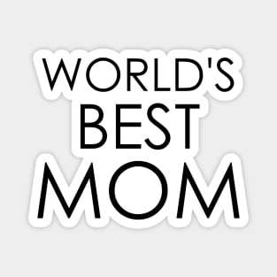 World's Best Mom Mother's Day Magnet