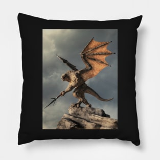 Dragon Man Pillow