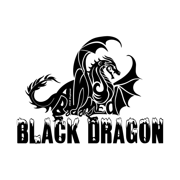 Amazing Black Dragon by Black Dragon Store