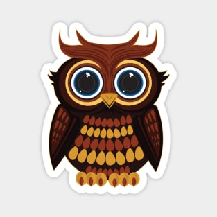 Friendly Owl Magnet