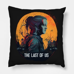 the last of us bella ramsey Pillow