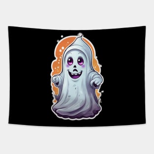 Boo-tiful Threads: Spook-tacular Ghost Tees for Every Occasion Tapestry