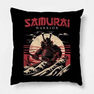 samurai warrior Pillow