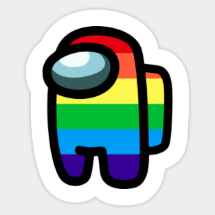 Among Us Logo Stickers Teepublic Among us logo aesthetic indeed lately has been hunted by users around us perhaps one of you. among us logo stickers teepublic