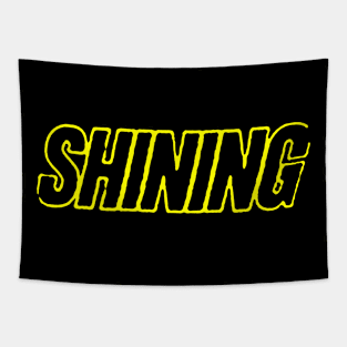 Shining font Tapestry