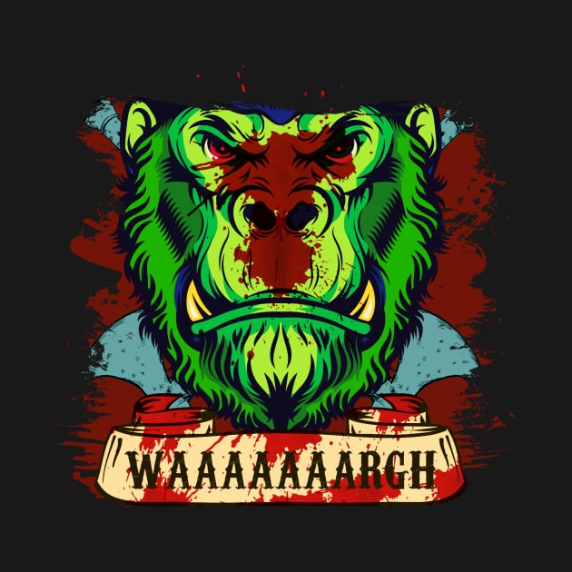 WAAAARGH! by theanomalius_merch