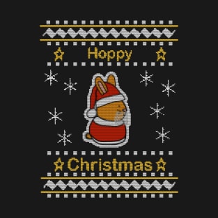 Knitted Bunny Rabbit Christmas Sweaters T-Shirt