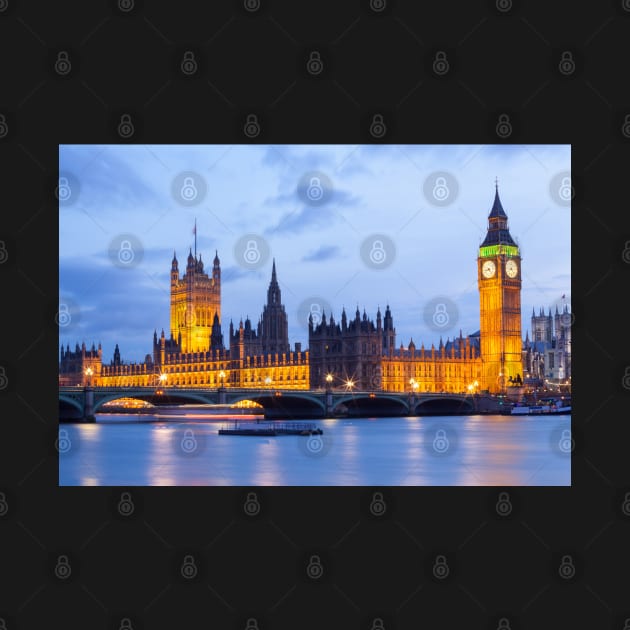 Cityscape of Big Ben and Westminster Bridge by BokeeLee