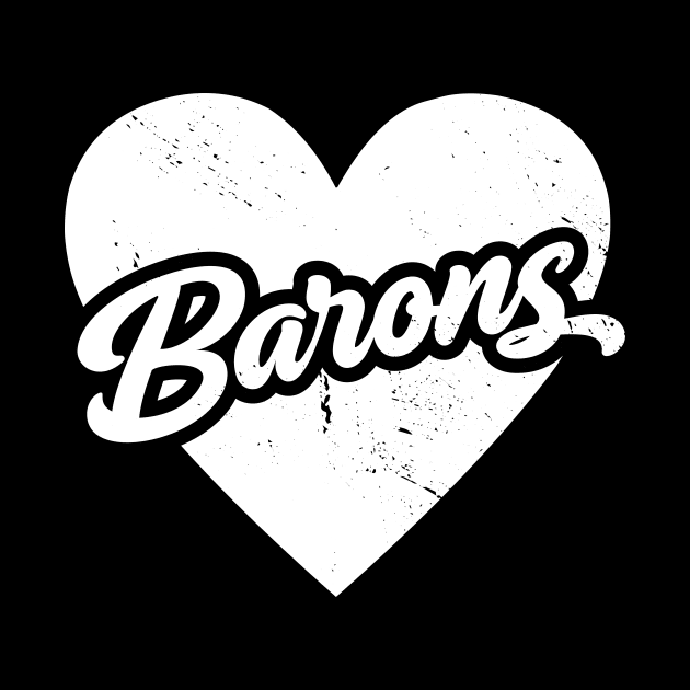 Vintage Barons School Spirit // High School Football Mascot // Go Barons by SLAG_Creative