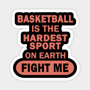 Basketball Men's Team Basket Magnet