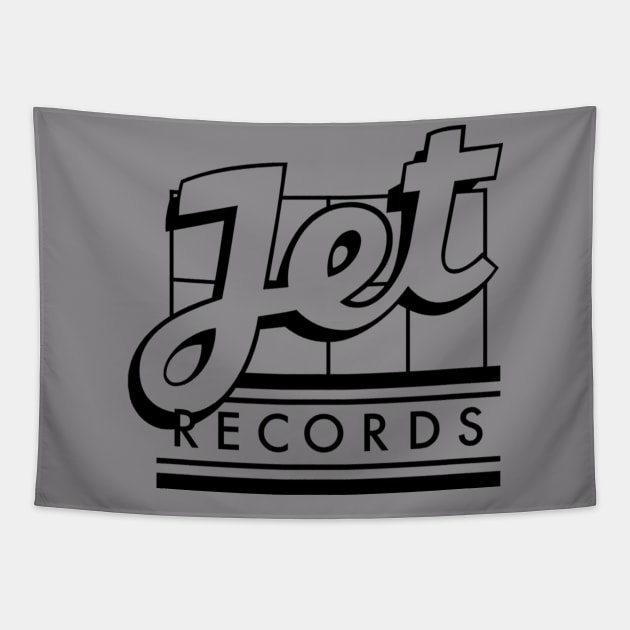 Jet Records Black Tapestry by Ipung