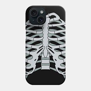 Funny Halloween Party Shirt, Ribbed for Her Pleasure Phone Case