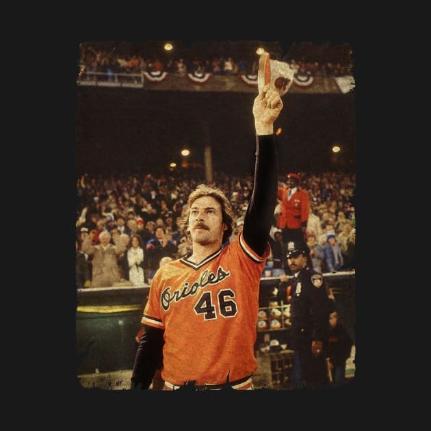 Mike Flanagan in Baltimore Orioles, 1979 by SOEKAMPTI