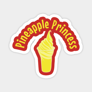 Pineapple Princess Shirt Magnet