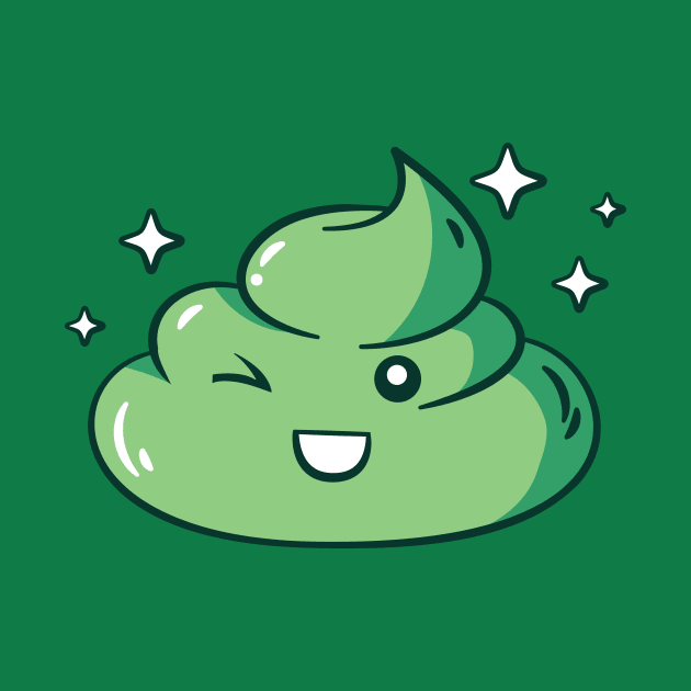 Cute Kawaii Wasabi by SLAG_Creative