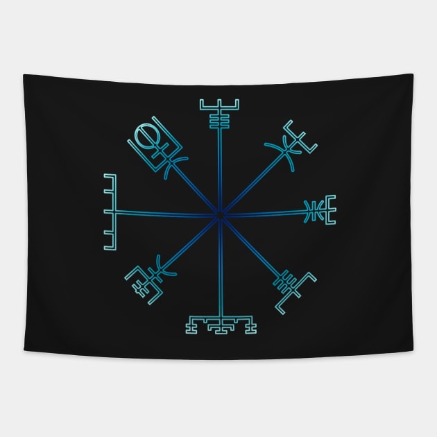 Directional Rune Tapestry by ArtRight