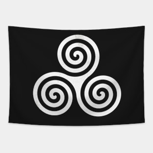 Celtic Triple Spiral Tapestry