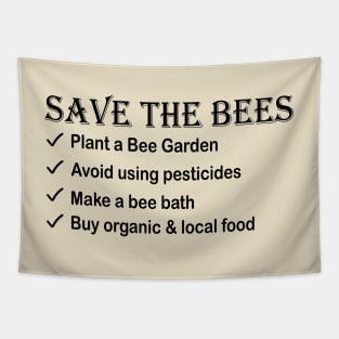 Action You Can Take to Help Save The Bees World Bee Day Tapestry