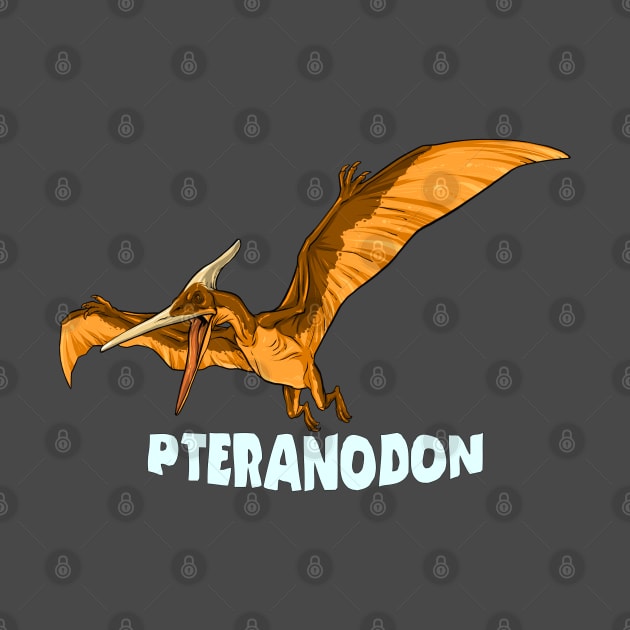 Pteranodon Prehistoric Design by Terra Fossil Merch