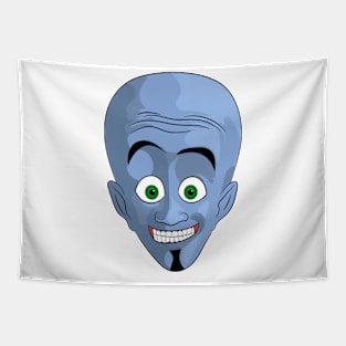 Megamind - Funny Face Tapestry