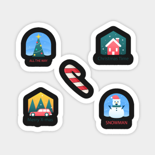 Christmas stickers Magnet