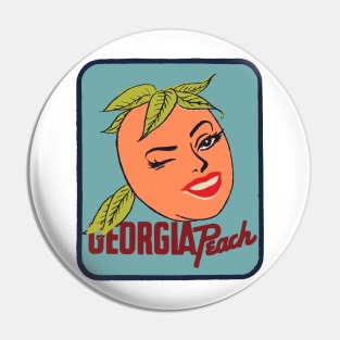 Vintage Georgia Decal Pin