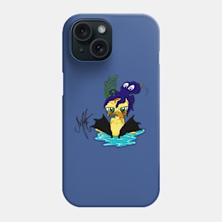 Grumpy Chicken Diver Phone Case