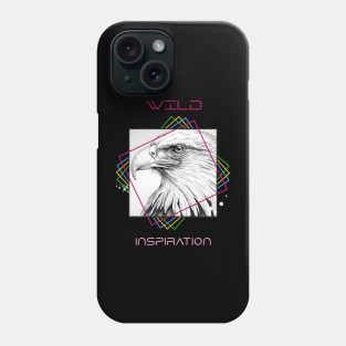 Eagle Bird Wild Nature Animal Illustration Art Drawing Phone Case