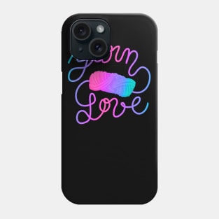 Neon Yarn Love Phone Case