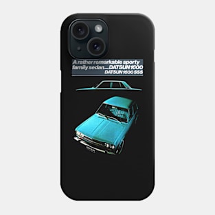 DATSUN BLUEBIRD 1600 SSS - advert Phone Case