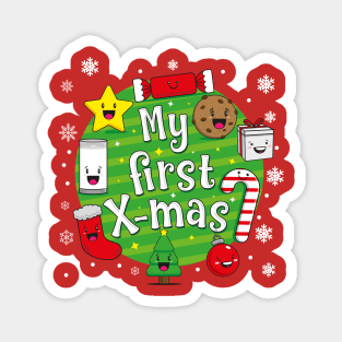 My First Christmas Magnet