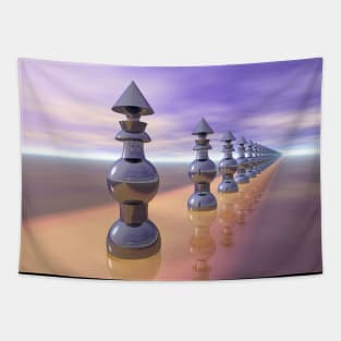 Conical Geometric Progression Tapestry