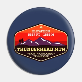 Thunderhead Mountain -  North Carolina / Tennessee - Appalachian Trail Mountain Climbing Badge Pin